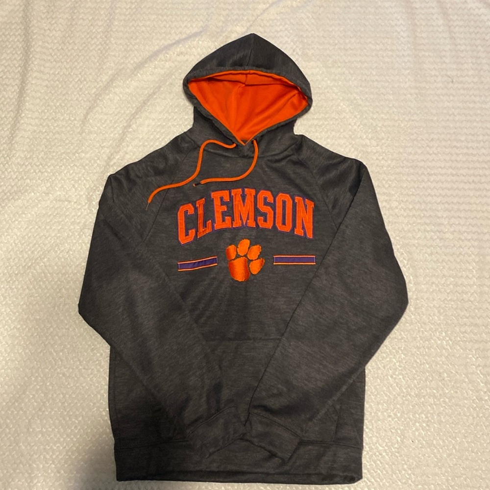 Men’s hoodie dark gray Clemson